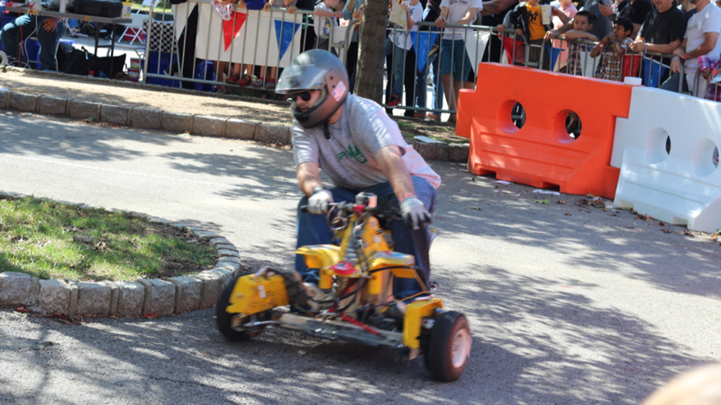 Illustration for article titled Adult Power Wheels Racing Is Real, Wonderful, And Totally Insane
